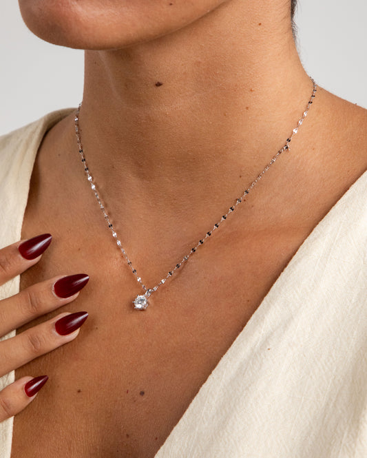 Staple Pendant Necklace